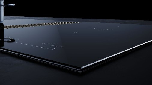 Варочная панель Kuppersbusch KMI 8590.0 SR Black Chrome с вытяжкой