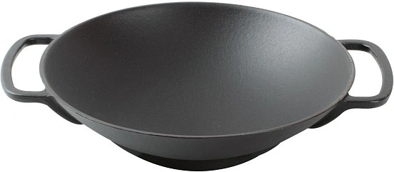 Чугунная сковорода WOK Korting K 1128