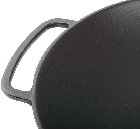 Чугунная сковорода WOK Korting K 1128