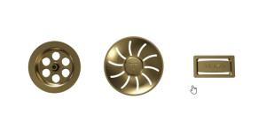 Набор аксессуаров TEKA PERFECTFLOW RADEA PVD BRASS