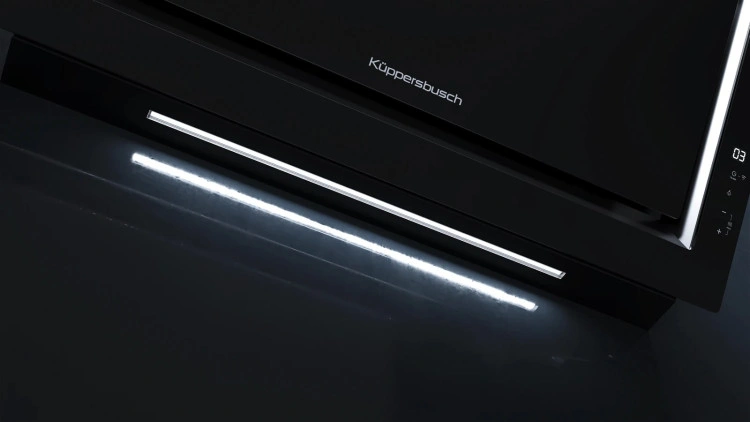 Вытяжка Kuppersbusch DW 9880.0 S2 Black Chrome настенная