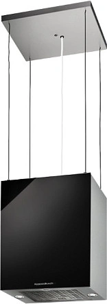 Вытяжка Kuppersbusch DI 3800.0 S черное стекло островная