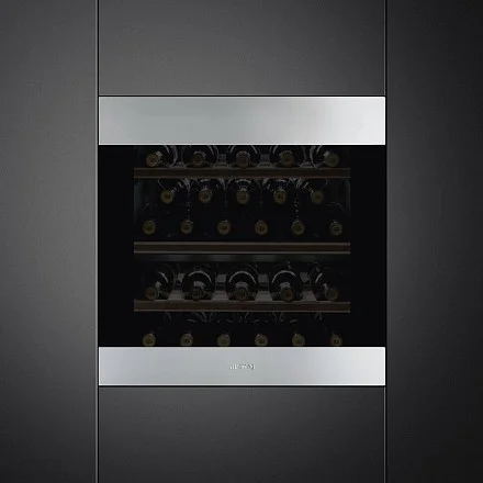 Холодильный шкаф для вина Smeg CVI329X3 встраиваемый