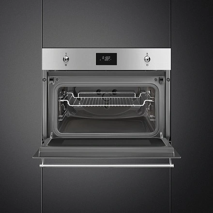 Микроволновая печь Smeg SO4301M0X встраиваемая