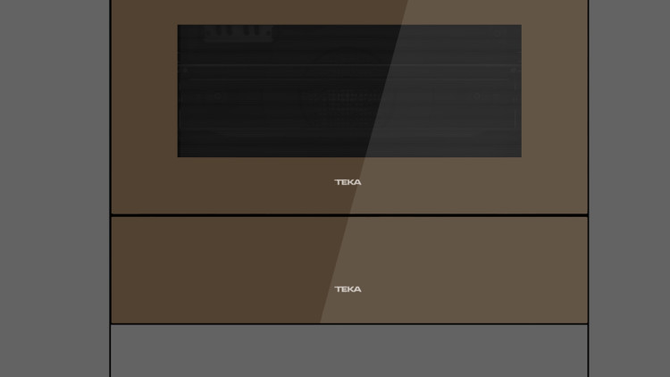 Фасадная часть из стекла LONDON BRICK Teka 111890006