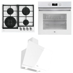 Комплект Teka (HBB 720 WHITE, GZC 64321 XBN WHITE, DVN 64030 TTC WHITE)