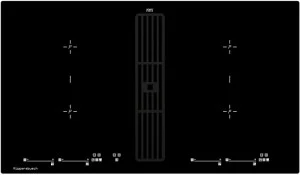 Варочная панель Kuppersbusch KMI 9800.0 SR Black Velvet индукционная с вытяжкой