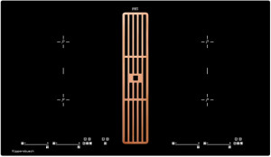 Варочная панель Kuppersbusch KMI 9800.0 SR Copper индукционная с вытяжкой