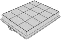 Угольный фильтр Kuppersbusch ZD 1000