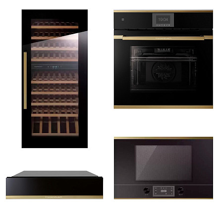 Комплект Kuppersbusch (FWK 4800.0 S4, BP 6550.0 S4 Gold, MR 6330.0 S4 Gold, CSZ 6800.0 S4 Gold)