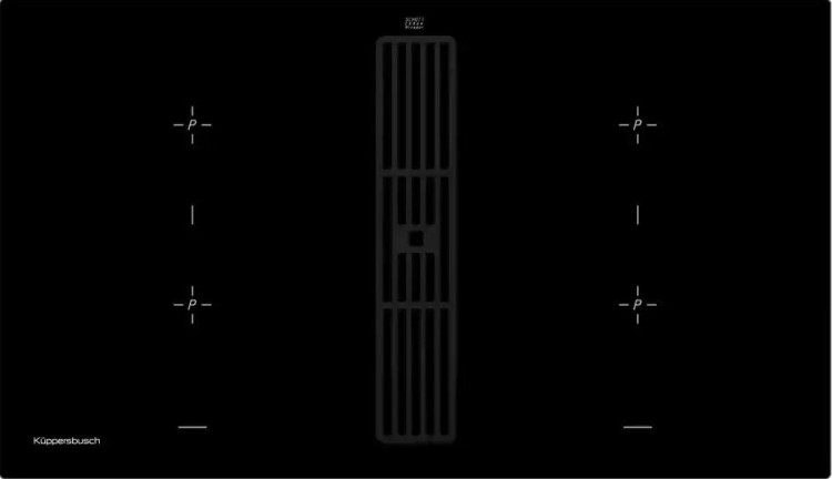 Варочная панель Kuppersbusch KMI 9850.0 SR индукционная с вытяжкой