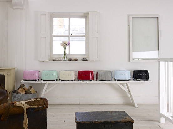 Тостер Smeg TSF01BLEU