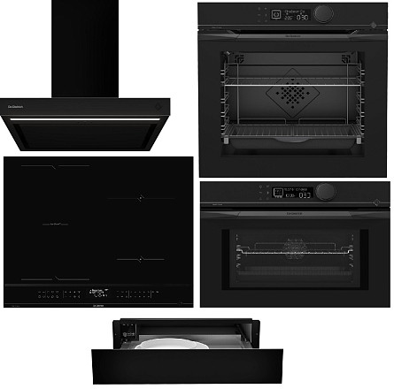 Комплект De Dietrich DHB4684B, DWD4810B, DOH4541B, DPI4431B, DKC4536B