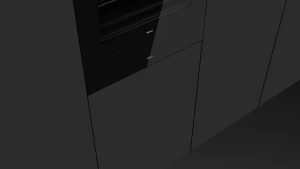 Фасадная часть из стекла NIGHT RIVER BLACK Teka 111890002