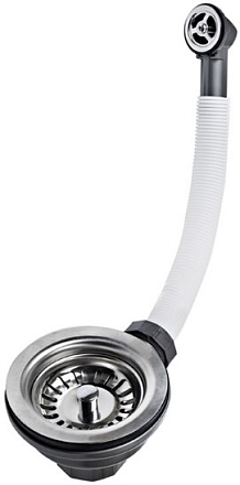 Слив 3 1/2 с круглым переливом для 1 чаши Teka 61001302