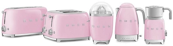 Тостер Smeg TSF03PKEU