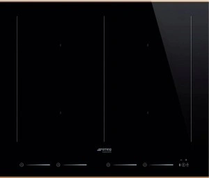 Комплект Smeg Dolce Stil Novo черный (SIM6644R + SO6604S4PNR)