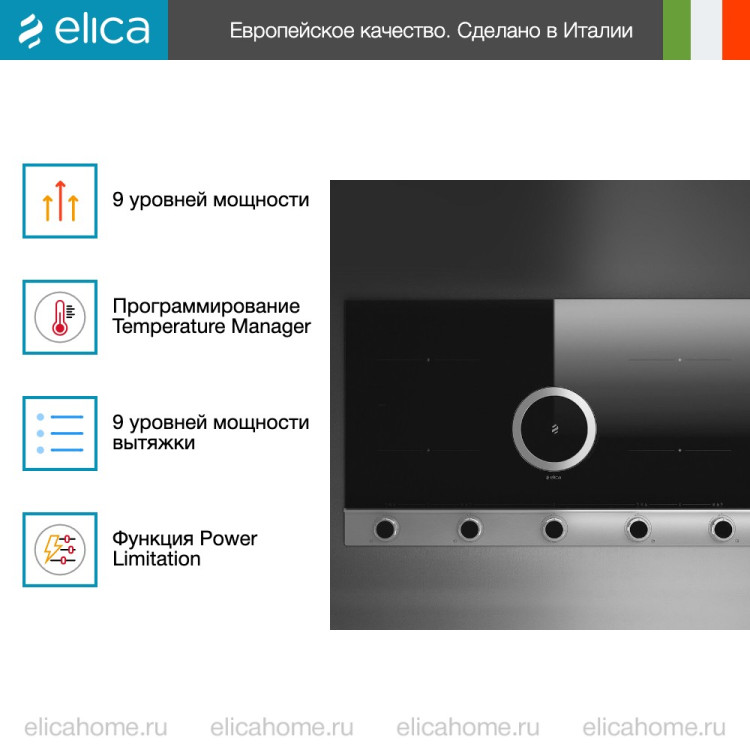 Варочная панель Elica NIKOLATESLA UNPLUGGED BLIX/F/90