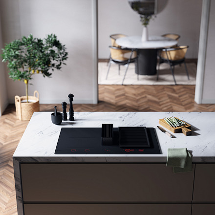 Варочная панель Asko HIHD854MM со встроенной вытяжкой