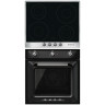 Комплект Smeg Victoria черный (SI964XM, SF6905N1)