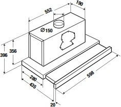 Вытяжка Kuppersbusch DEF 6550.0 E